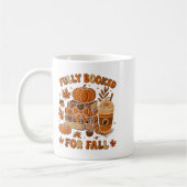 Vollständig gebucht für Fall Pumpkin Bücher Kaffee Kaffeetasse (Links)