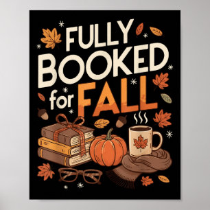 Vollständig gebucht für Herbstbücher Pumpkin Herbs Poster