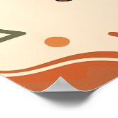 Vollständig gebuchtes Wochenenddesign Poster (Ecke)