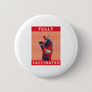 vollständig geimpft button