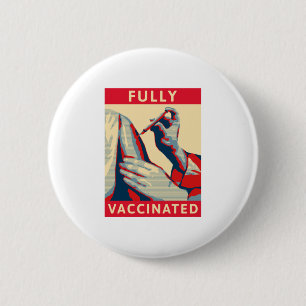 vollständig geimpft button