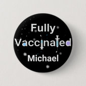 vollständig geimpft button (Vorderseite)
