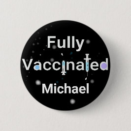 vollständig geimpft button