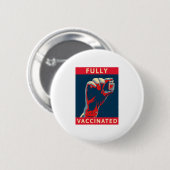 vollständig geimpft button (Vorne & Hinten)