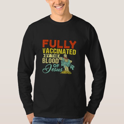 vollständig geimpft durch das Blut Jesu Christlich T-Shirt (Vorderseite)