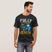 Vollständig geimpft durch das Blut Jesu Glaubenskr T-Shirt (Vorne ganz)