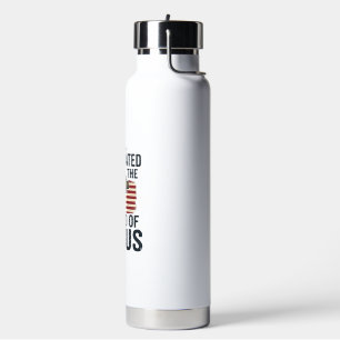 Vollständig geimpft durch das Blut Jesu Patriotisc Trinkflasche