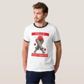 Vollständig geimpft - geimpft T-Shirt (Vorne ganz)
