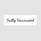 vollständig geimpft namensschild (Vorderseite)