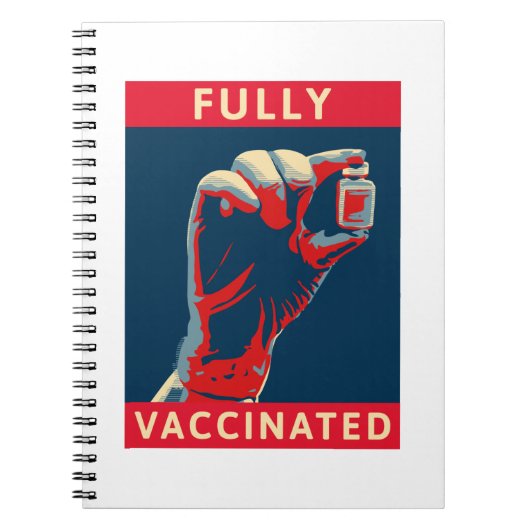 vollständig geimpft notizblock (Vorderseite)