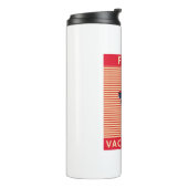 vollständig geimpft thermosbecher (Nach links gedreht)