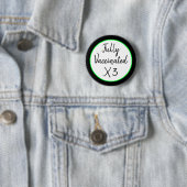 Vollständig geimpft X Drei Button (Beispiel)
