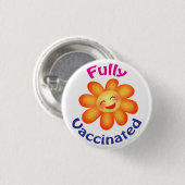Vollständig geimpfte Taste Button (Vorne & Hinten)