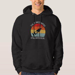 Vollständig geimpfter, noch antisozial lustiger Ni Hoodie