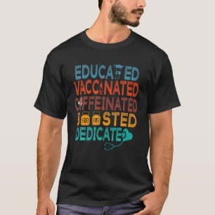 Vollständig geimpfter und stimulierter, sonniger I T-Shirt