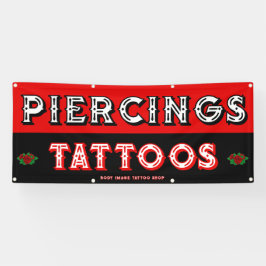 Vollständig individualisieren Tattoo Shop Attrakti Banner