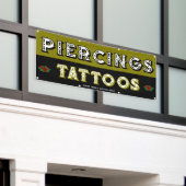 Vollständig individualisieren Tattoo Shop Attrakti Banner (Äußeres Gebäude)