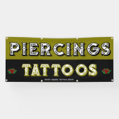 Vollständig individualisieren Tattoo Shop Attrakti Banner (Horizontal)