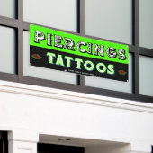 Vollständig individualisieren Tattoo Shop Attrakti Banner (Äußeres Gebäude)