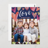 Vollständig Liebe Valentinstag Postkarte (Vorne/Hinten)