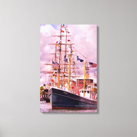 vollständig markiert leinwanddruck (Vorderseite)