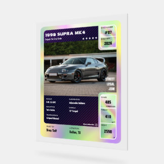 Vollständig maßgeschneiderte Auto-Show-Spezial-Han Acrylschild