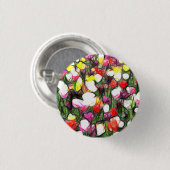 Vollständig mit Frühlingsfarben Button (Vorne & Hinten)