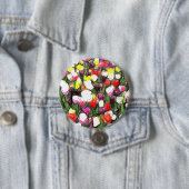 Vollständig mit Frühlingsfarben Button (Beispiel)