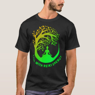 Vollständig mit Reiki Energy Reiki Healing Master T-Shirt