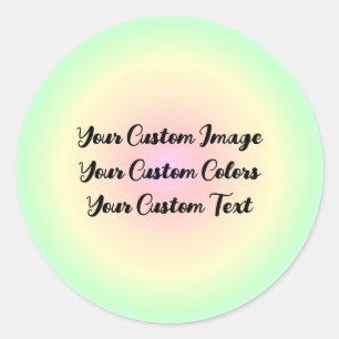 Vollständig neu gestalten - Dieses entwerfen Runder Aufkleber