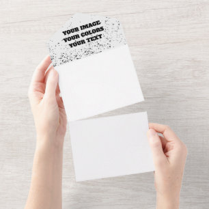 Vollständig neu gestalten und eigenes Design erste All In One Einladung