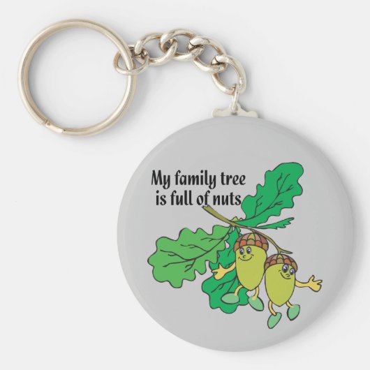Vollständig Nuts Schlüsselanhänger (Vorne)