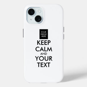 Vollständig Personalisiert BEHALTEN CALM und IHRER Case-Mate iPhone Hülle
