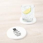 Vollständig Personalisiert BEHALTEN CALM und IHRER Untersetzer (Seite)