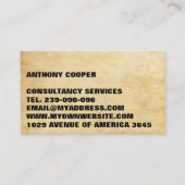 Vollständig personalisiert wählen Sie Hintergrund  Visitenkarte (Vorderseite)