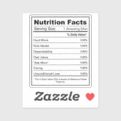 Vollständig Personalisierte Ernährung - kundenspez Aufkleber (Blatt)