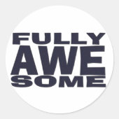 Vollständig Phantastische Aufkleber (Vorderseite)