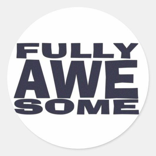 Vollständig Phantastische Aufkleber (Vorderseite)