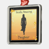 Vollständig Phantastische weibliche Premium-Einric Silbernes Ornament (Links)