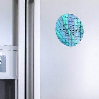 Vollständig Phantastisches Vater Zitat Puzzle in b Magnet