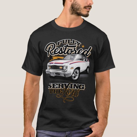 Vollständig restaurierte 74 Nova-Freunde T-Shirt (Vorderseite)