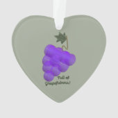 Vollständig Trauben Ornament (Rückseite)