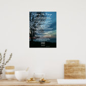 Vollständig über das Gebet "Change Me" Poster (Küche)