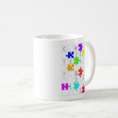 "Vollständig verwirrten" Puzzlespiel-Liebhabers Kaffeetasse (VorderseiteRechts)