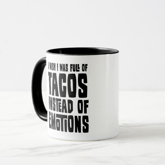 Vollständig von Tacos Tasse (Vorderseite Links)