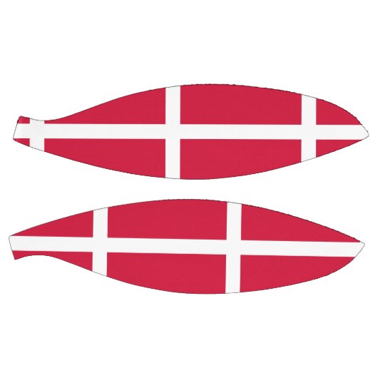 Vollständige Basketball mit Flagge Dänemarks (Panele)