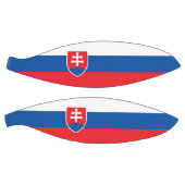 Vollständige Basketball mit Flagge der Slowakei (Panele)