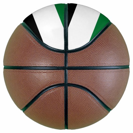 Vollständige Basketball mit Flagge der VAE (Rechts)
