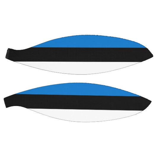 Vollständige Basketball mit Flagge Estlands (Panele)