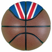 Vollständige Basketball mit Flagge Islands (Rechts)